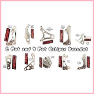 2 Pot and 4 Pot Caliper Bracket Brembo or RCB R1 and R55