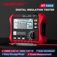 HT5205 Insulation Resistance Tester High Voltage Insulation Resistance Meter Megohmmeter