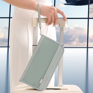 Portable Boarding Pass & Passport Case Trendy Large-capacity Woman Clutch Wallet Anti-theft Credit C