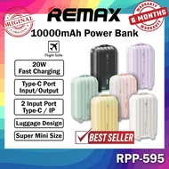[CCC Certificate] Remax RPP-595 10000mAh Powerbank Luggage Design Mini Power Bank Fast Charging Powe