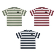 AKUDESIGN Pinion Oversize Stripe T-Shirt 210gsm Cotton Multicolor