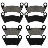 1F Front 4 Motorcycle Or Rear Brake Pads For Polaris Ranger Rzr-4 800 EPS 10-13 EV Electric HD 6X