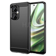 Oneplus Nord CE 3 lite Casing Armor Carbon Fiber TPU Soft Silicone Back Cover Oneplus Nord CE3 3lite
