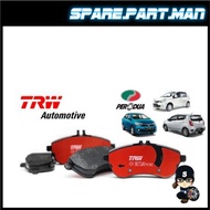 TRW CERAMIC BRAKE PAD PERODUA BEZZA AXIA VIVA  SPM