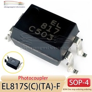 20PCS EL817S (C) (TA) - F SOP-4 code EL 817 EL817S optocoupler transistor output optocoupler
