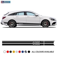Edition 1 Door Side Stripes Sticker Shooting Brake Decal For Mercedes Benz C117 X117 W117 C118 X118 