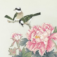 【春色滿園】張克齊 花鳥國畫 十字繡材料包不含繡框 | XiuCrafts