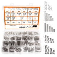 [Ready Stock] 300 Pcs Compression Springs Assortment Kit 23 Different Sizes Small Springs Set