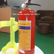 Bình chữa cháy 2kg 4kg bột ABC MFZL2 MFZL4 bình cứu hỏa bột abc mfzl2 và mfzl4 loại 2kg và 4kg thiết