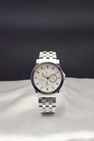 ELLE paris นาฬิกาผู้ชาย แสดงสัปดาห์ - วันที่  ระบบควอตซ์ ประกันแท้ ลดพิเศษ