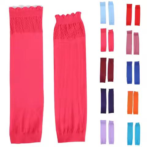 Islamic Muslim Sleeve Gloves Arm Cover Hijab Stretch Fabric Arab Sleeve New Elastic Sun Arm Sunscree