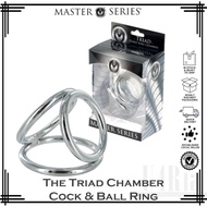 Master Series The Triad Chamber Cock and Ball Ring