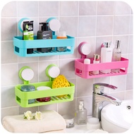 [in stock]Bathroom Plastic Shower Storage Rack Shampoo Holder Shelf Wall Suction Home
