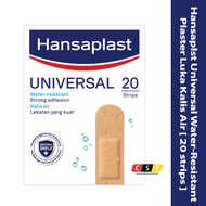 Hansaplast Universal Water-Resistant / Plaster Luka Kalis Air  [20 strips]