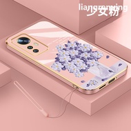 Casing xiaomi 12 lite 5g xiaomi 12t xiaomi 12 pro 5g phone case Softcase Electroplated silicone shockproof Protector Smooth Protective Bumper Cover new design DDYHH01