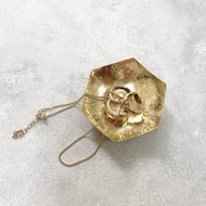 snowflake 黃銅飾品托盤