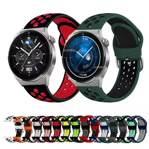 20mm 22mm Silicone Band For Huawei Watch GT 3 Pro 46mm 43mm Strap Sport Bracelet For Huawei GT2 Pro/