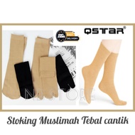 [QSTAR] 3 Pair Stoking Muslimah premium quality Socks | Umrah dan Haji