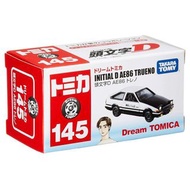 Takara Tomy Dream Tomica No. 145 Initial D AE86 Trueno die-cast model box 頭文字D 拓海