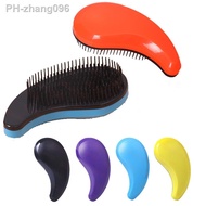 Plastic Massage Comb Shampoo Head Scalp Massage Brush Hair Washing Comb Solid Color Anti-static Portalbe Hair Care Brush