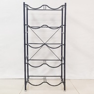 Double Mineral Water Rack Stand 3/4/5 Layer Water Gallon Rack Stand Space Saver Kitchen Racks Organi