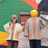 日式和風 山系戶外羽絨服道袍 和服外套