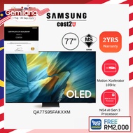 Samsung 77/83" OLED S95D/S95F 4K Smart AI TV (2024) QA77S95DAKXXM QA77S95FAKXXM QA83S95FAEXXM Televi