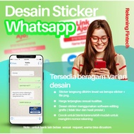 Whatsapp StickerJasa | Custom E-wallet Sticker Fintech/