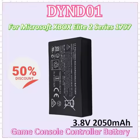 DYND01 3.8V 2050mAh Battery for Microsoft XBOX Elite 2 Series 1797 Game Console Controller Battery