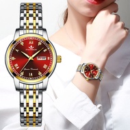 Watch Female Watch Official Genuine Female Watch Waterproof Simple Temperament Quartz Watch Ladies W
