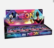 (現貨4盒）2026 Topps Disney Neon Hobby Box