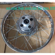 ♞REAR HUB ASSY RIM SET HONDA TMX155 TMX 125 BAJAJ CT100 (RAYUS TAKASAGO) BY 17 rear