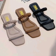 Women's Sandals Shoes, The Latest zara Flat Sandals, Simple Minimalist Sandals, ZR-YD-03
