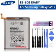 Original SAMSUNG แบตเตอรี่ Samsung Galaxy S20 + S20 Plus Authenticแบตเตอรี่ชาร์จ EB-BG985ABY 4500MAh