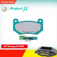Project Mu Ns400 - Ap Racing Cp7600 4Pot Brake Pads Pma 8447