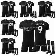 2025-26 Season Manchester City F.C. Away Sports Jersey Marmoush Erling Haaland Doku Rodri Kevin De B