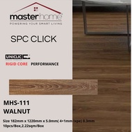 Masterhome Lantai SPC 5mm Tanpa Lem | Spc Flooring Click | Lantai SPC Motif Kayu Sistem Click Anti R