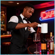 Wine Aerator Automatic Touch-Free Adjustable Speed Pourer Rechargeable Automatic Wine Aerator for Wo