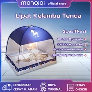( COD, Dalam Stok ) kelambu anti nyamuk 180x200cm tebal jumbo tidur dewasa Yurt Kelambu Home kelambu