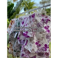 Baju budak perempuan baju kurung moden baju raya anak 2024