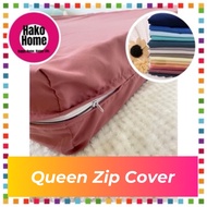 6" (15cm) ZIP Queen Bedsheet Mattress Cover Queen Zip Bedsheet Zip Cadar