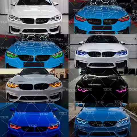 M4 F82 Adaptive Headlight Angel Eye DRL Modules For BMW 4 Series F32 F33 F80 M3 F36 LCI 420i 430i 44