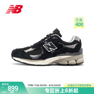 NEW BALANCE  NB2002R 官方休闲鞋男鞋女鞋时尚舒适情侣复古运动鞋M2002RDJ 黑色/灰色 M2002RDJ 42.5 (脚长27cm)