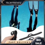 [techtrendz.my] 1Pair Adjustable Fin Strap with Quick Release Buckles Black Fin Strap Fin Straps Rep