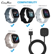 Charging Cable for Fitbit Sense 2 Charger and Cable for Versa 3 Smartwatch Magnetic Charging Cable B