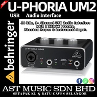 Behringer U-Phoria UM2 USB Audio Interface (UM-2 / UM 2)