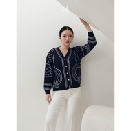 KUKAI | Aldea Cardigan - Knit Cardigan Polka DotWanita - Stylish Casual Outerwear