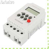 HSHELAA Digital Timer, 12V 220V Timer Switch, Portable 110V 25A LED Electrical Device Timer Electric