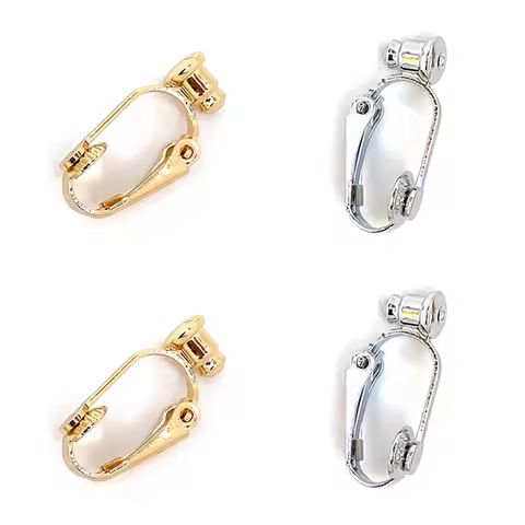 10pcs/Lot Ear Clip Converter Turn Any Studs Into A Clip-On Earrings DIY Handmade Clip on Earring Con