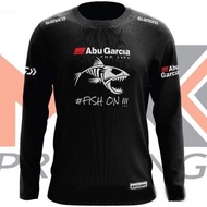☝Abu Garcia fish on microfiber fishing jersey (ready stock) shirt fishing mancing shirt Shimano Daiwa Abu Garcia up✡ MVYB